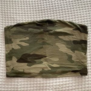 Garage Army Tube Top